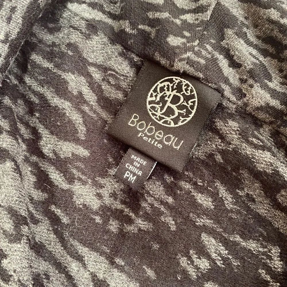 Bobeau black heathered cardigan - Picture 4 of 8